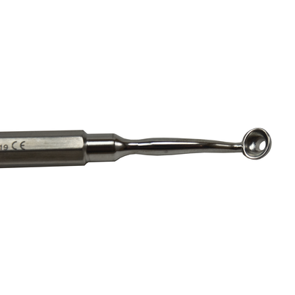 Greg Comedone Extractor, 4.25", Cup Expressor and Replaceable, No. 65 Lancet Blade, by Miltex