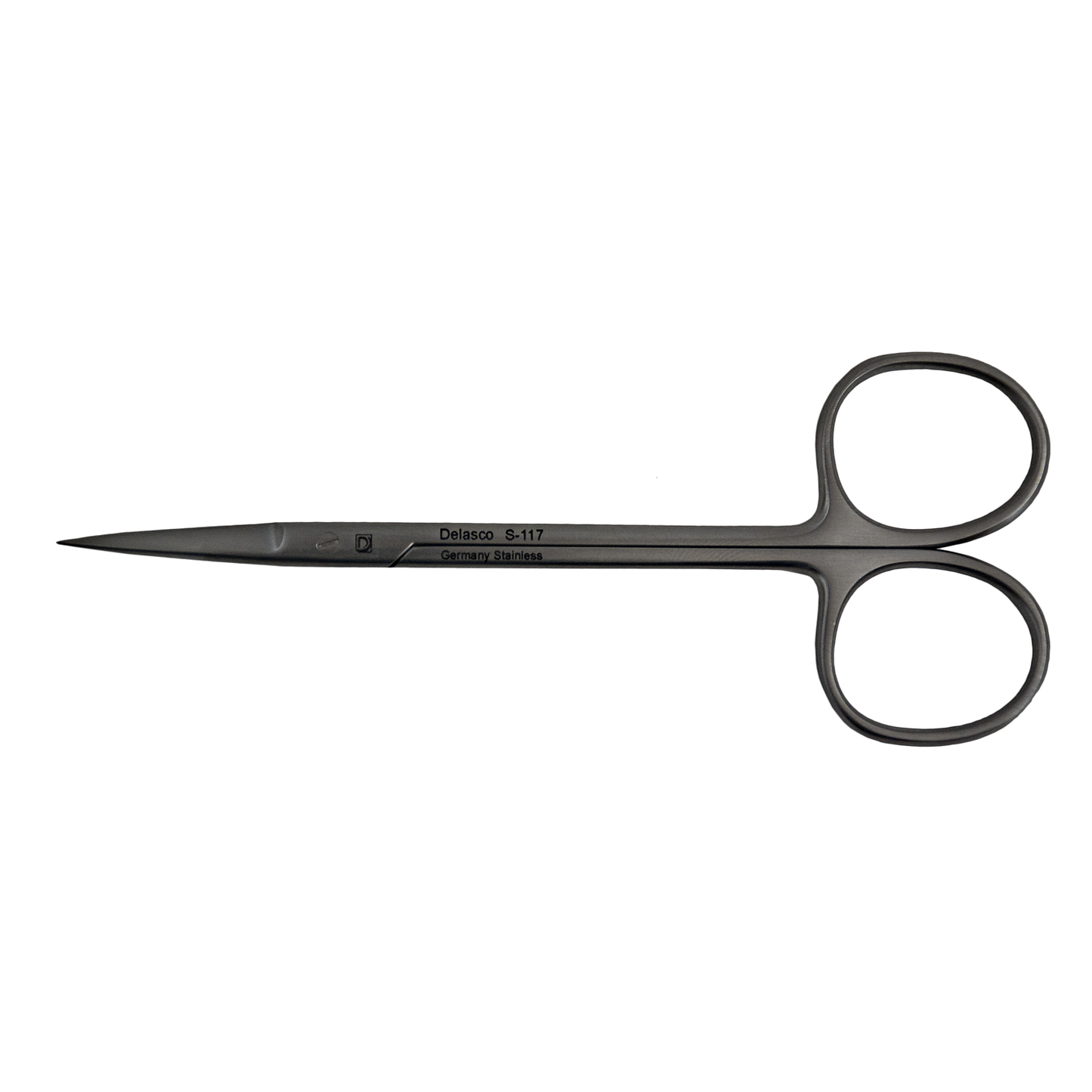 Delasco S-117 Iris Scissors 4.5 in Straight 25mm Sharp/Sharp
