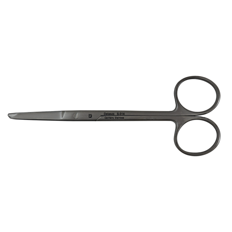 Delasco S-014 Littauer Suture Removal Scissors (12.5cm) 5", Light, Stainless Steel