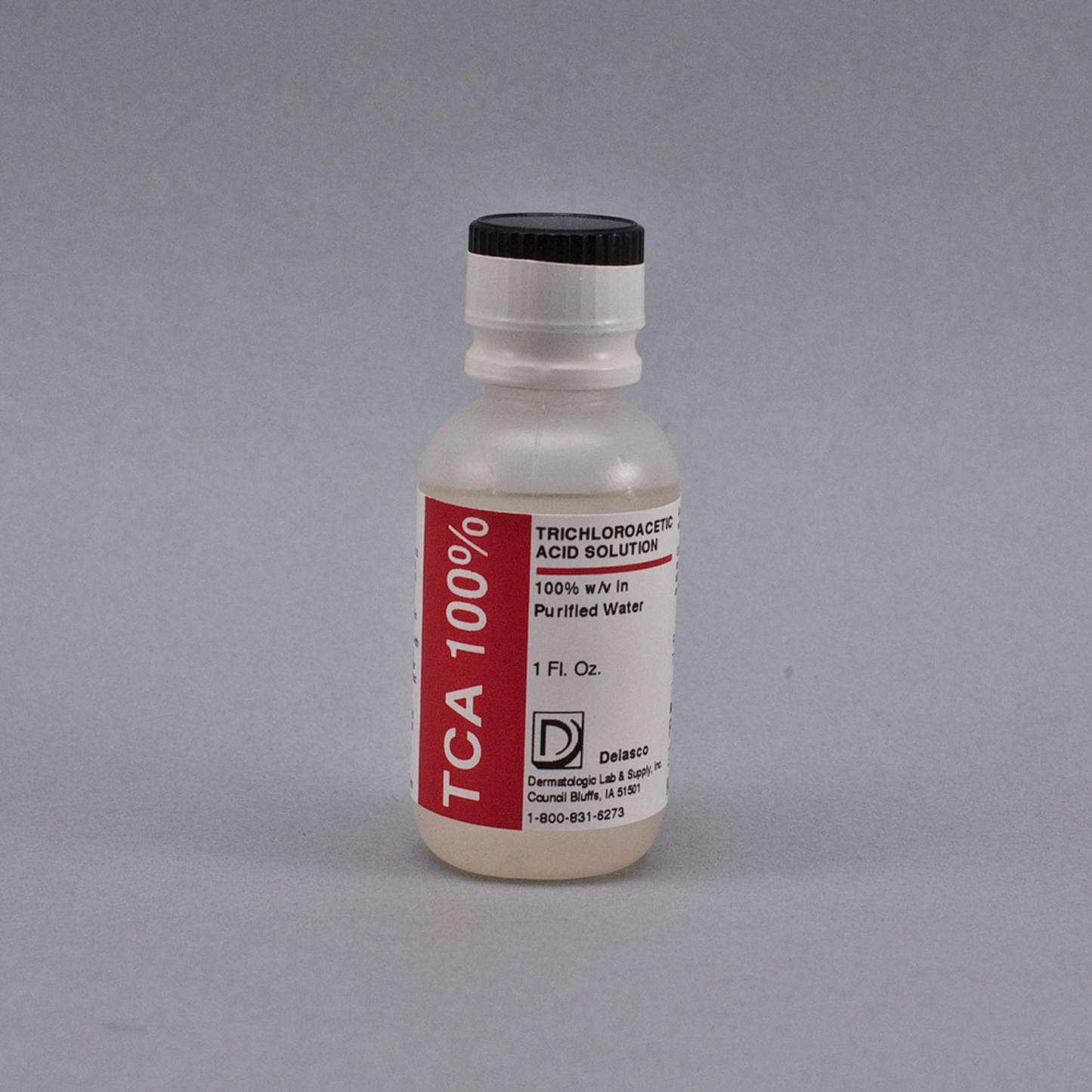 Delasco TCA/100/1 Trichloroacetic Acid 100% 1 oz