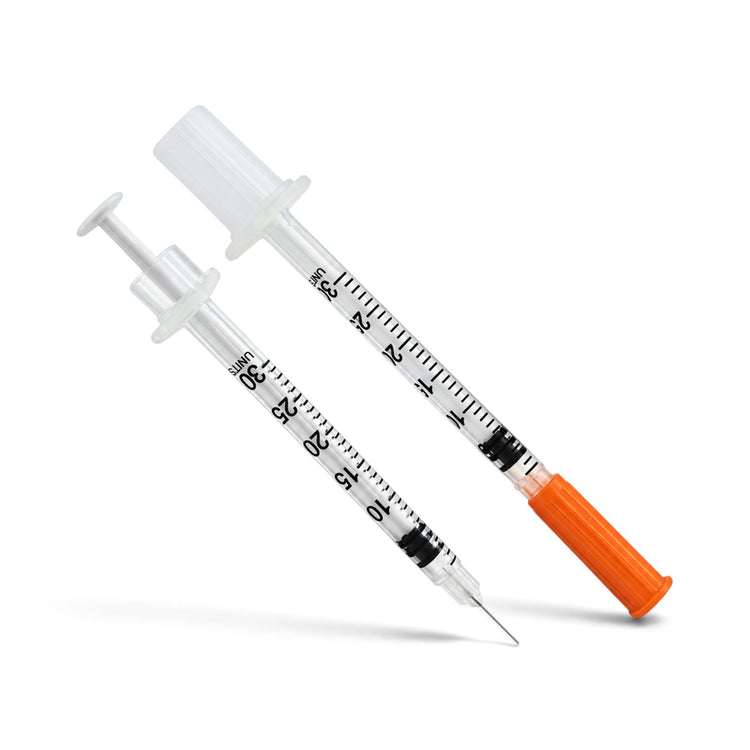 Delasco Insulin Syringe, 0.3 ml, 31G x 5/16" (8 mm), Box of 100