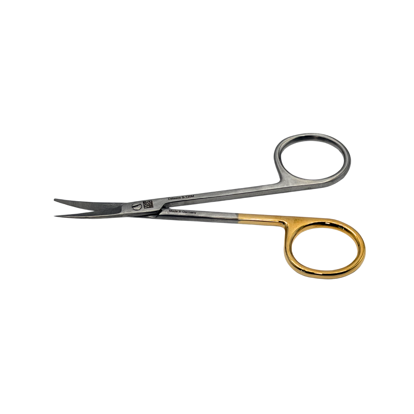 Dextra Curved Iris Scissors, 4 1/2 In, S/B, Super-Cut