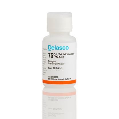 Delasco TCA/75/1 Trichloroacetic Acid 75% 1 oz