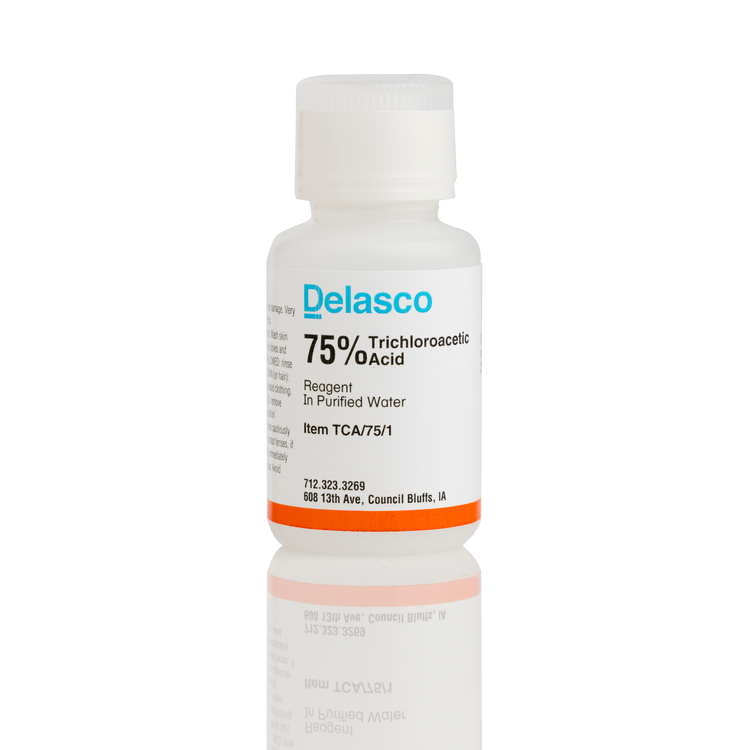 Delasco TCA/75/1 Trichloroacetic Acid 75% 1 oz