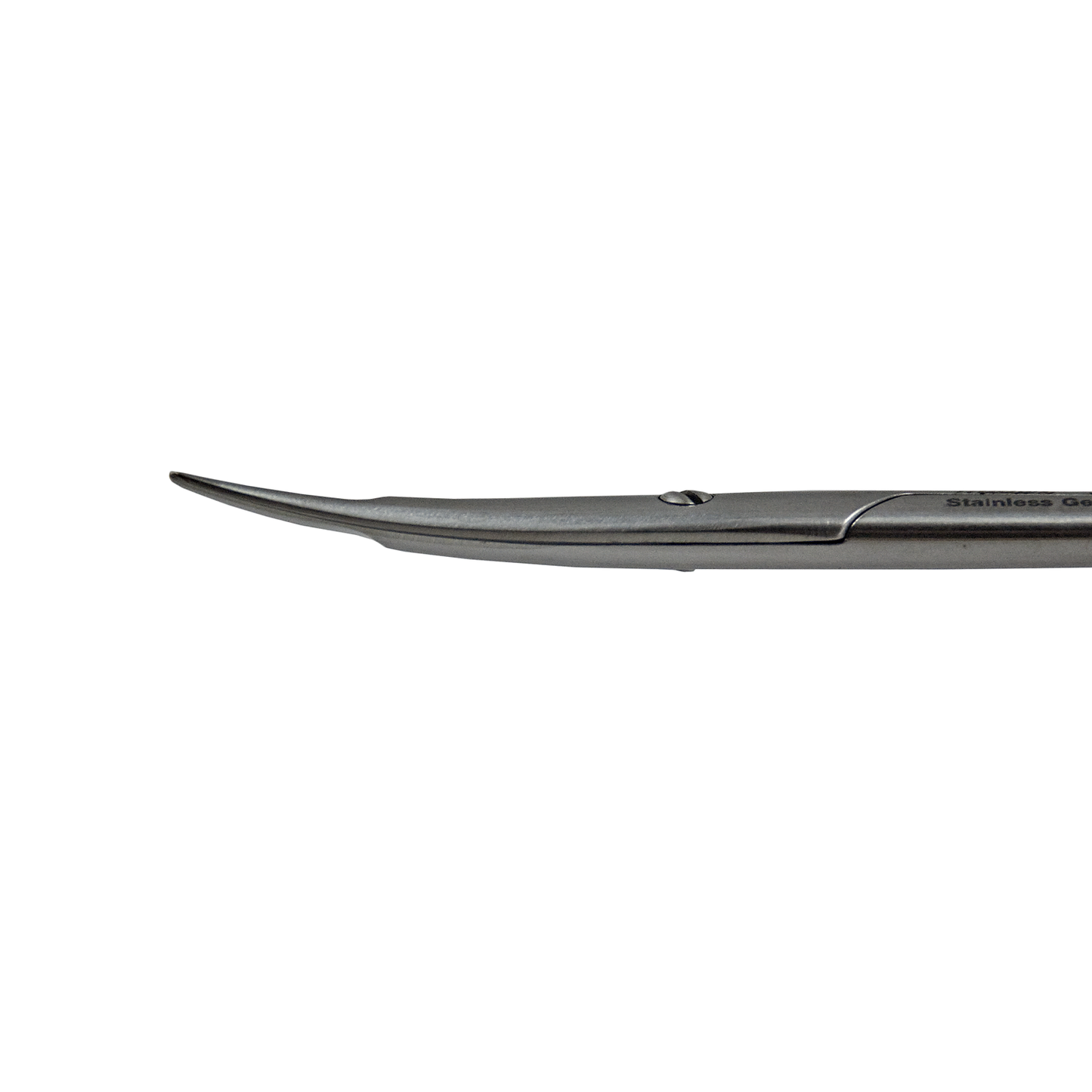 Undermining Scissors 4.5", Curved With Flat Pointed Tips, by Miltex