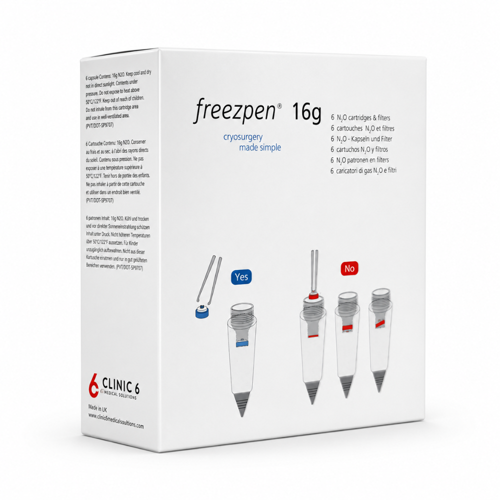 FreezePen Replacement N20 Cartidges, Box/6, 16g