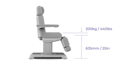Silverfox Stationary Facial Bed
