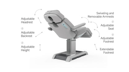 Silverfox Stationary Facial Bed