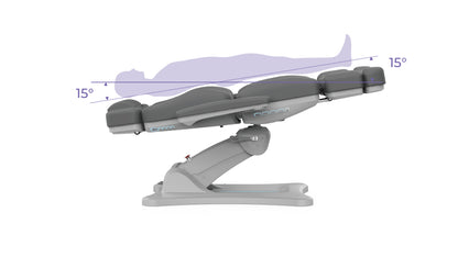 Silverfox Swivel Facial Bed with Handheld Remote