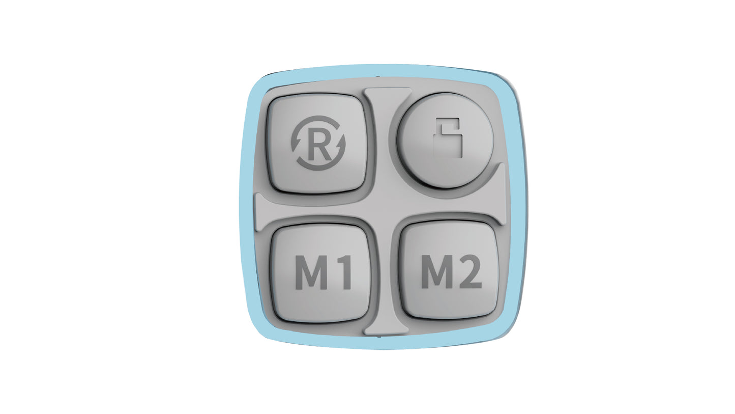 Silverfox Swivel Facial Bed with Handheld Remote and Foot Controls