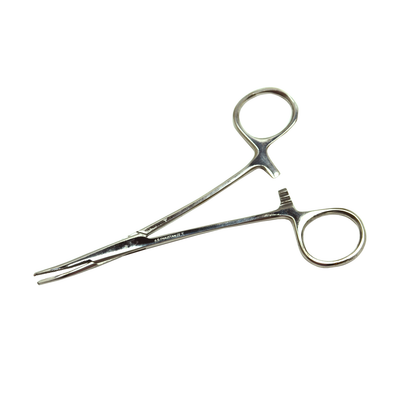 Delasco SS63 Hemostat, Mosquito, 5", Curved, Disposable, Sterile, Pack of 10