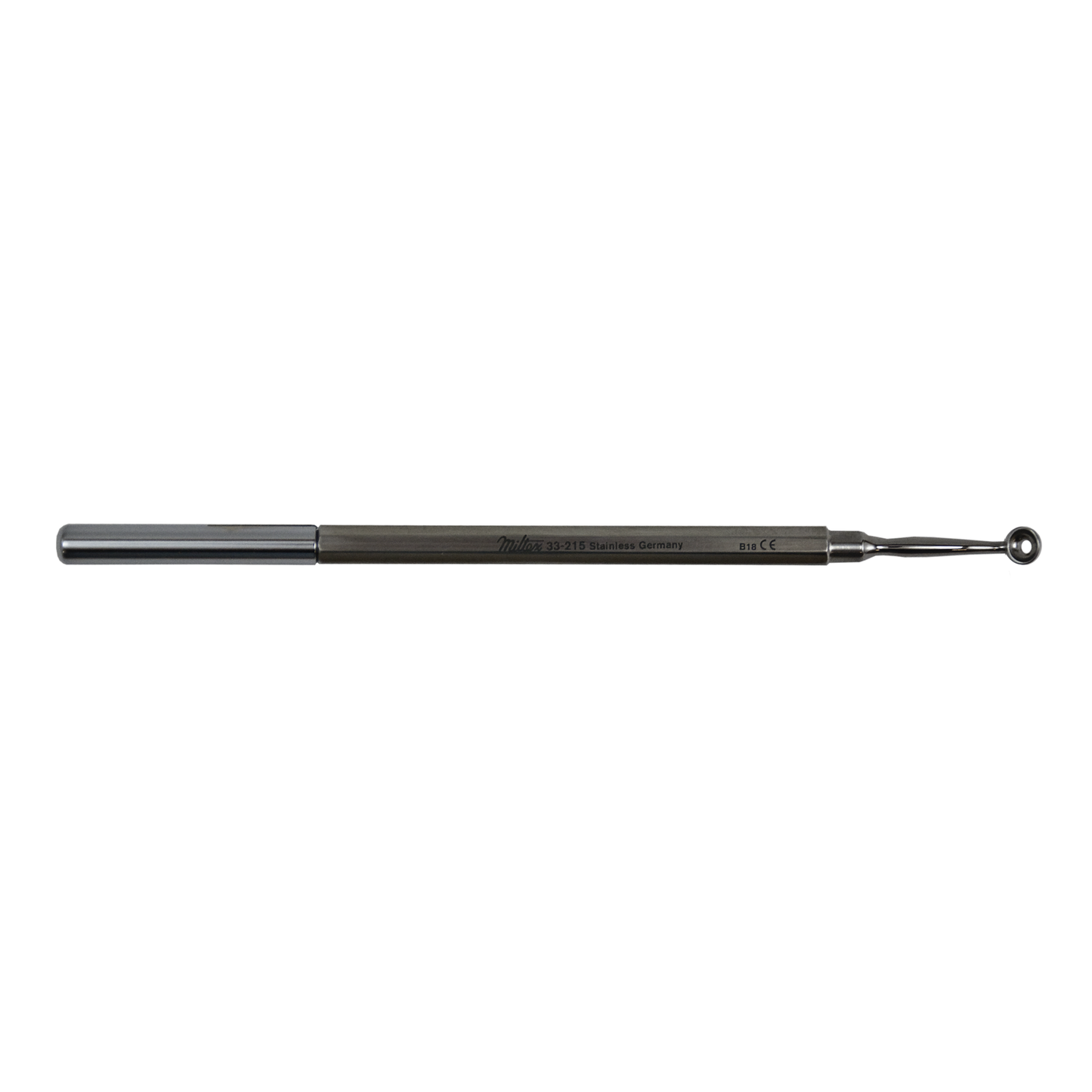 Greg Comedone Extractor, 4.25", Cup Expressor and Replaceable, No. 65 Lancet Blade, by Miltex