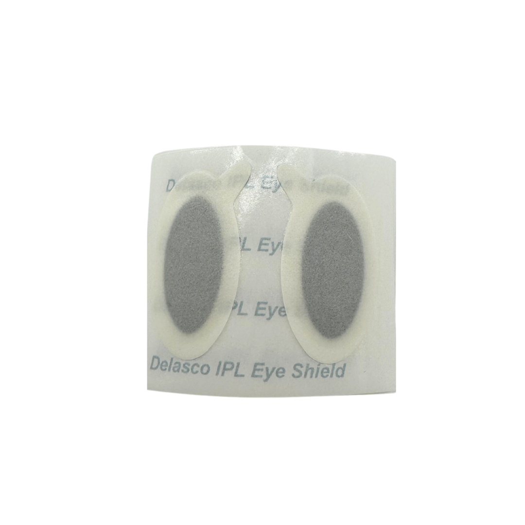 Delasco IPL Eye Shields - FDA Class 1 Eye Protection for IPL and LED Procedures 100/Box (50 pair)