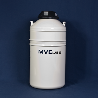 MVE Lab 10 Cryogenic Liquid Dewars, 10 liter