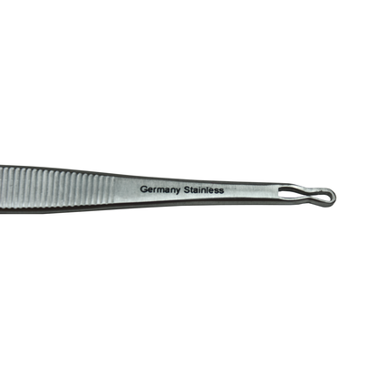Delasco CE-11 Schamberg comedone extractor, regular, 2 pinched ends