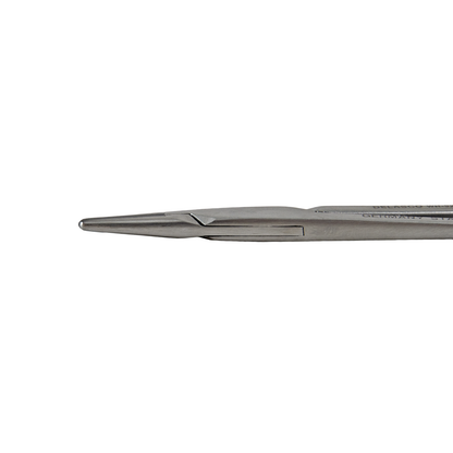 Delasco WH-92 Halsey needle holder, smooth jaws, tungsten carbide