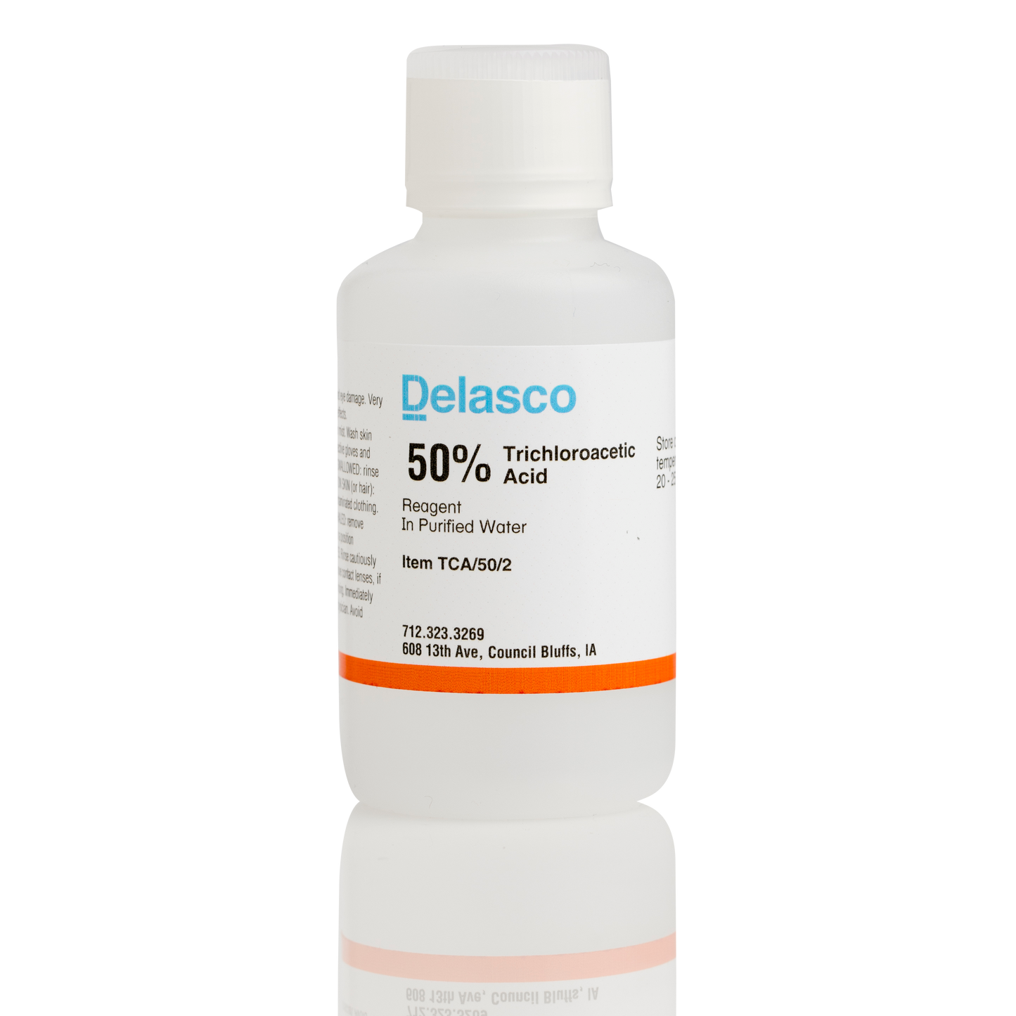 Delasco TCA/50/2 Trichloroacetic Acid 50% 2 oz