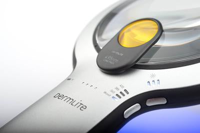 DermLite DLU2 Lumio 2 Hand Held Cross Polarized Viewer with UV