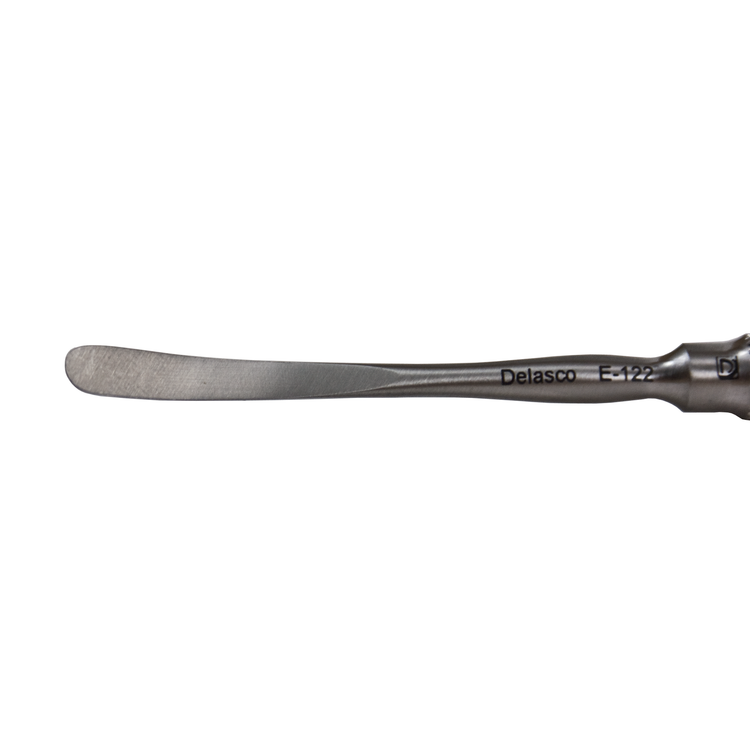 Delasco E-122 Freer Elevator 7.5 in Straight 5mm Sharp/Blunt