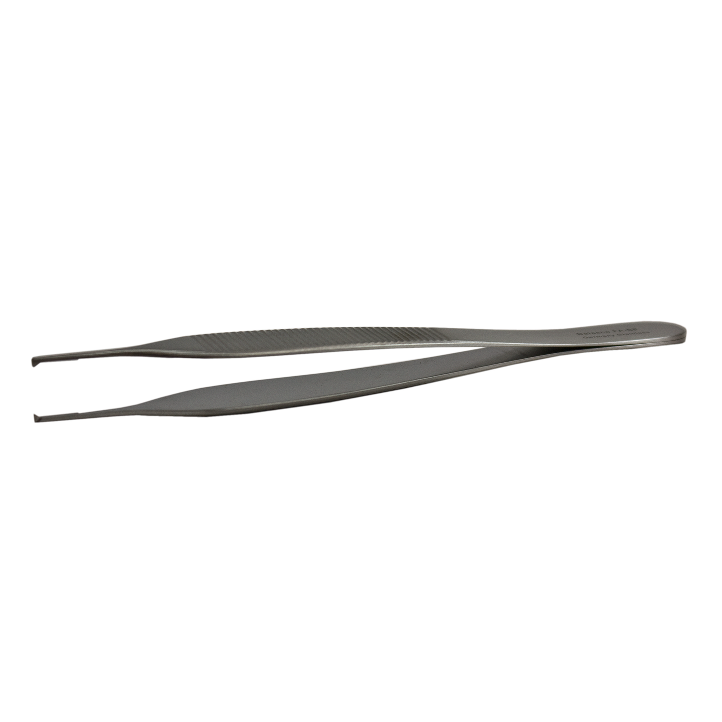Delasco FA-SP Adson Forceps 4.75 in Straight 1.5mm 1x2 Teeth W/Platform
