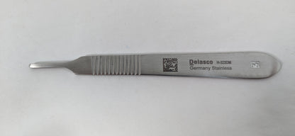 Delasco H-323DM Dextra #3 Scalpel Handle with Metric Ruler, Fits #10-15