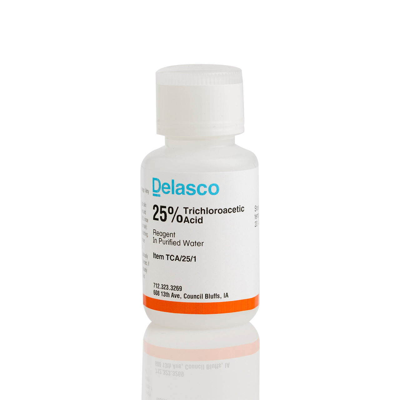 Delasco TCA/25/1 Trichloroacetic Acid 25% 1 oz