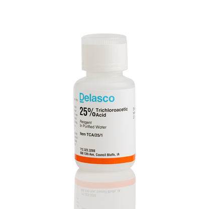 Delasco TCA/25/1 Trichloroacetic Acid 25% 1 oz