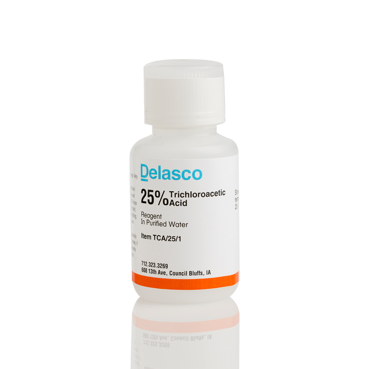 Delasco TCA/25/1 Trichloroacetic Acid 25% 1 oz