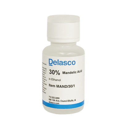 Delasco MAND/30/1 Mandelic Acid Solution, 30%, 1 oz