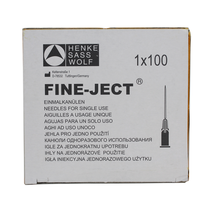 HWS 4710003012 Henke-Ject 30 G x 1/2" Hypodermic Needle