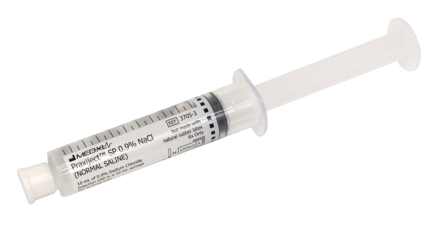 Praxiject™  Prefilled Saliine Flush Syringes