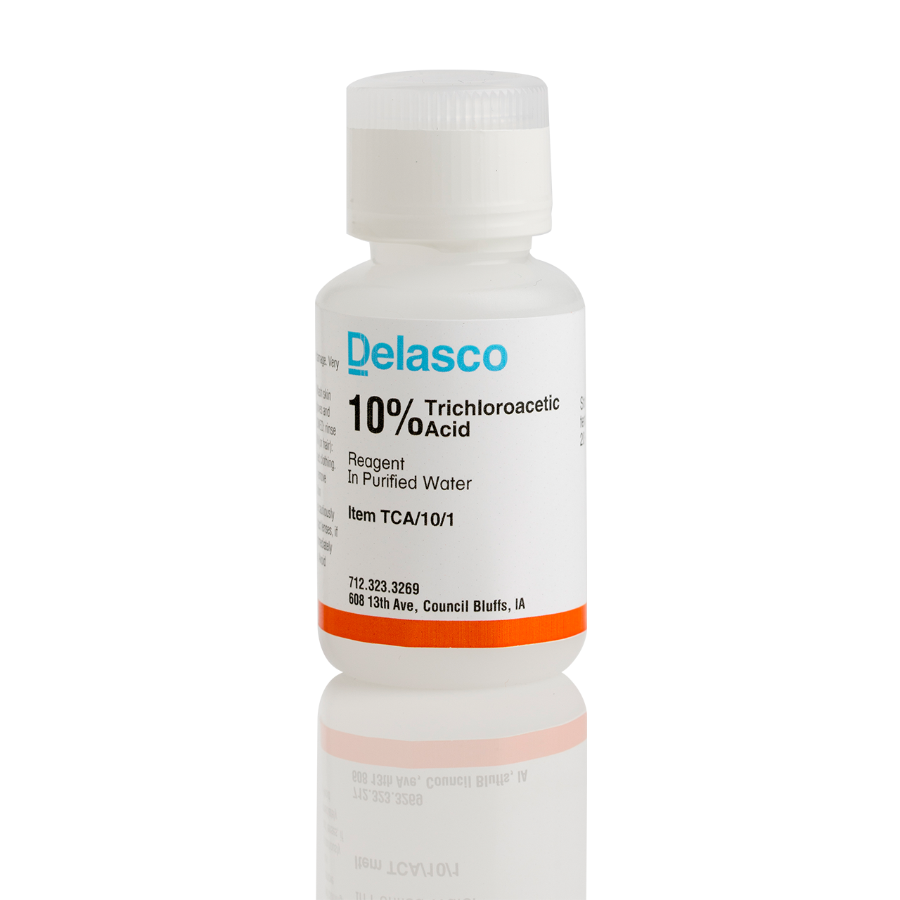 Delasco TCA/10/1 Trichloroacetic Acid 10% 1 oz
