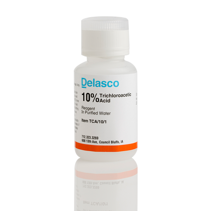 Delasco TCA/10/1 Trichloroacetic Acid 10% 1 oz