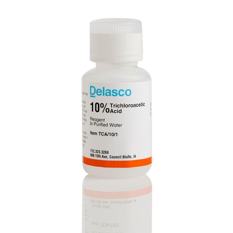 Delasco TCA/10/1 Trichloroacetic Acid 10% 1 oz