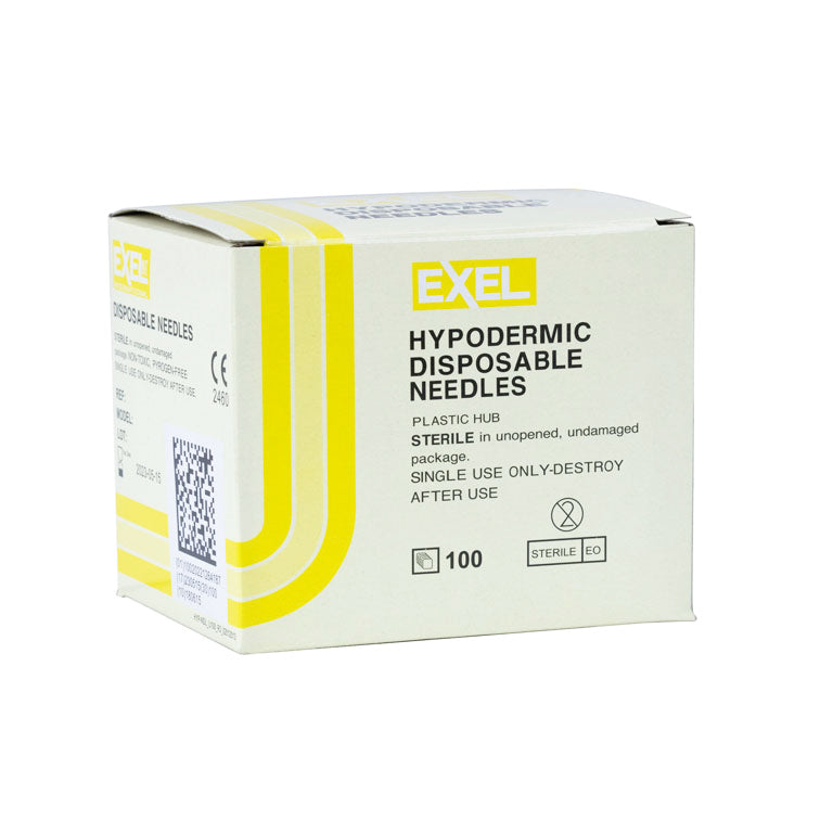 Exel 26418 20G x 1 1/2 in. Hypodermic Needle with Plastic Hub, Box of 100