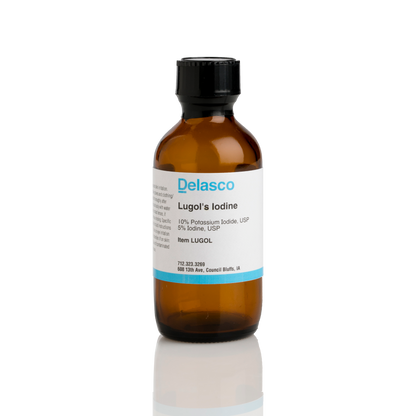 Delasco LUGOL Lugol's Solution 2 oz
