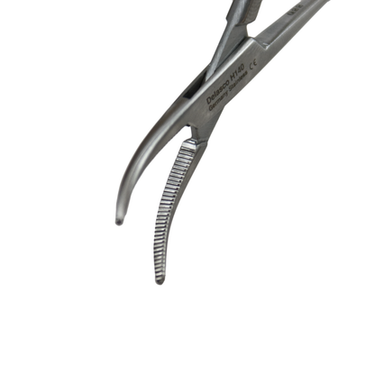 Delasco H-140 Halsted Mosquito Hemostat 5", Curved, Standard