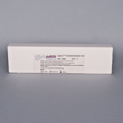 Bovie ES62 SuperCut Tungsten Disposable Needles, 4.5 cm, Box of 5