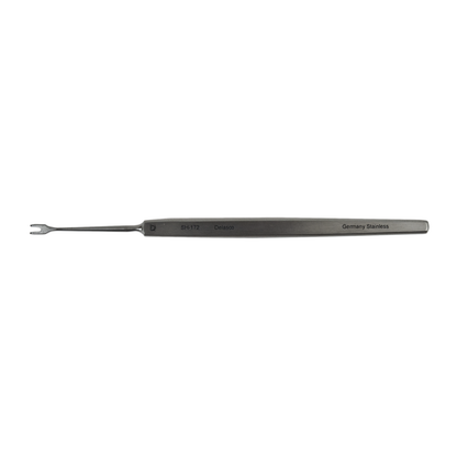Delasco SH-172 Guthrie Skin Hook 5 in Straight Hook 1mm Dia. X 2mm Wide 2 Prong, Sharp