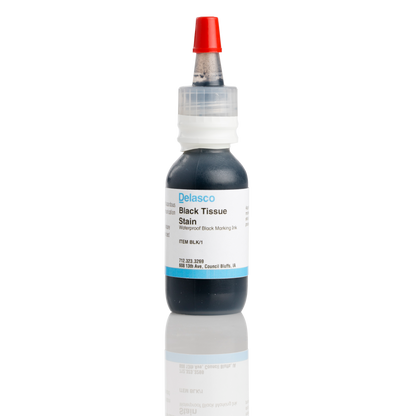 Delasco BLK/1 Black Tissue Stain 0.5 oz