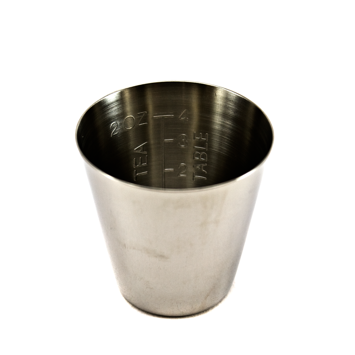 Stainless Steel Medicine Cup, 2 oz