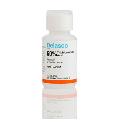 Delasco TCA/60/1 Trichloroacetic Acid 60% 1 oz