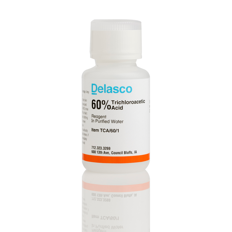 Delasco TCA/60/1 Trichloroacetic Acid 60% 1 oz