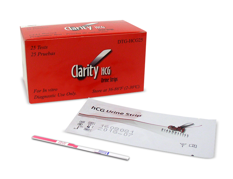 Clarity hCG Single Step Combo Urine/Serum Pregnancy Test Kit
