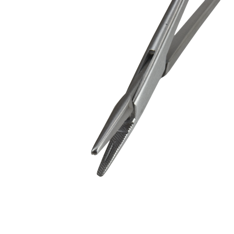 Crile-Wood Needle Holder 6 in, Serrated Jaws, by Miltex