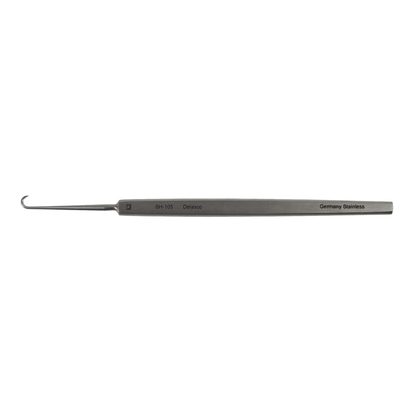 Delasco SH-105 O'Connor Skin Hook 4.75 in Straight Hook 3mm Dia. Single, Sharp