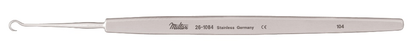 Miltex 26-1084 Frazier Skin Dura Hook 5 in 3.5mm Diameter. Single, Sharp
