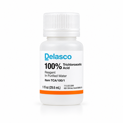 Delasco TCA/100/1 Trichloroacetic Acid 100% 1 oz