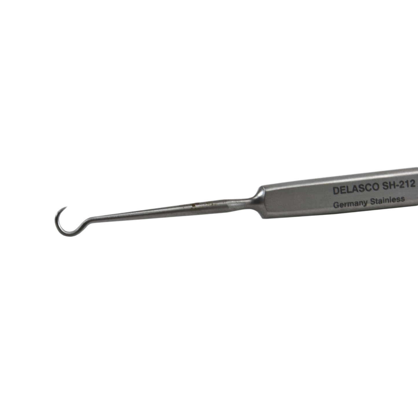 Delasco SH-212 Frazier Skin Hook 5 in Shepherd's Hook 3.5mm Dia. Single, Sharp