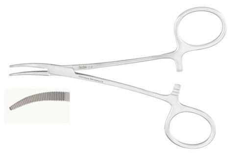 Halsted Mosquito Hemostat, 5in, Curved, by Miltex®
